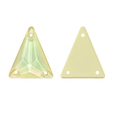 Slim Triangle Shape Jonquil AM High Quality Glass Sew-on Rhinestones WholesaleRhinestone